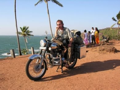 Motorradreise Indien Westküste Goa 