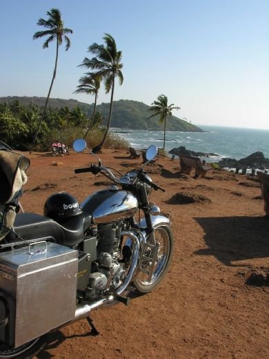 Motorradreise Indien Westküste Goa